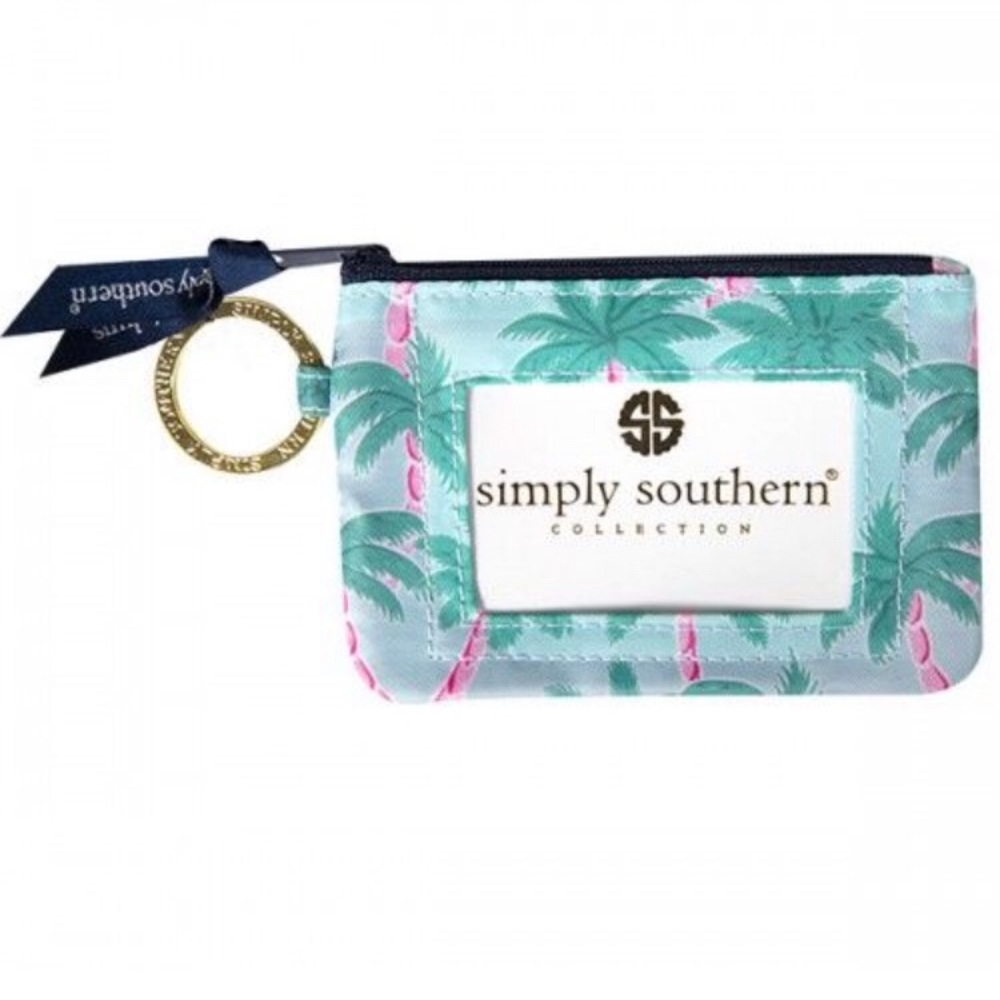 NWT • Simply Southern • Palms Key ID Pouch
